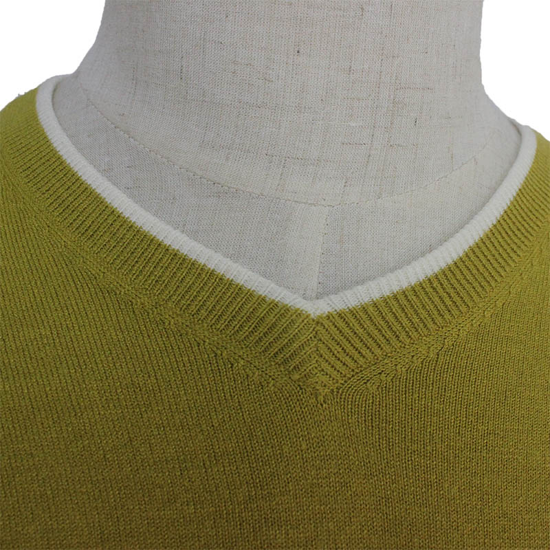 Men's Classic Knit Sweater, Slim fit soft hand feeling pullover